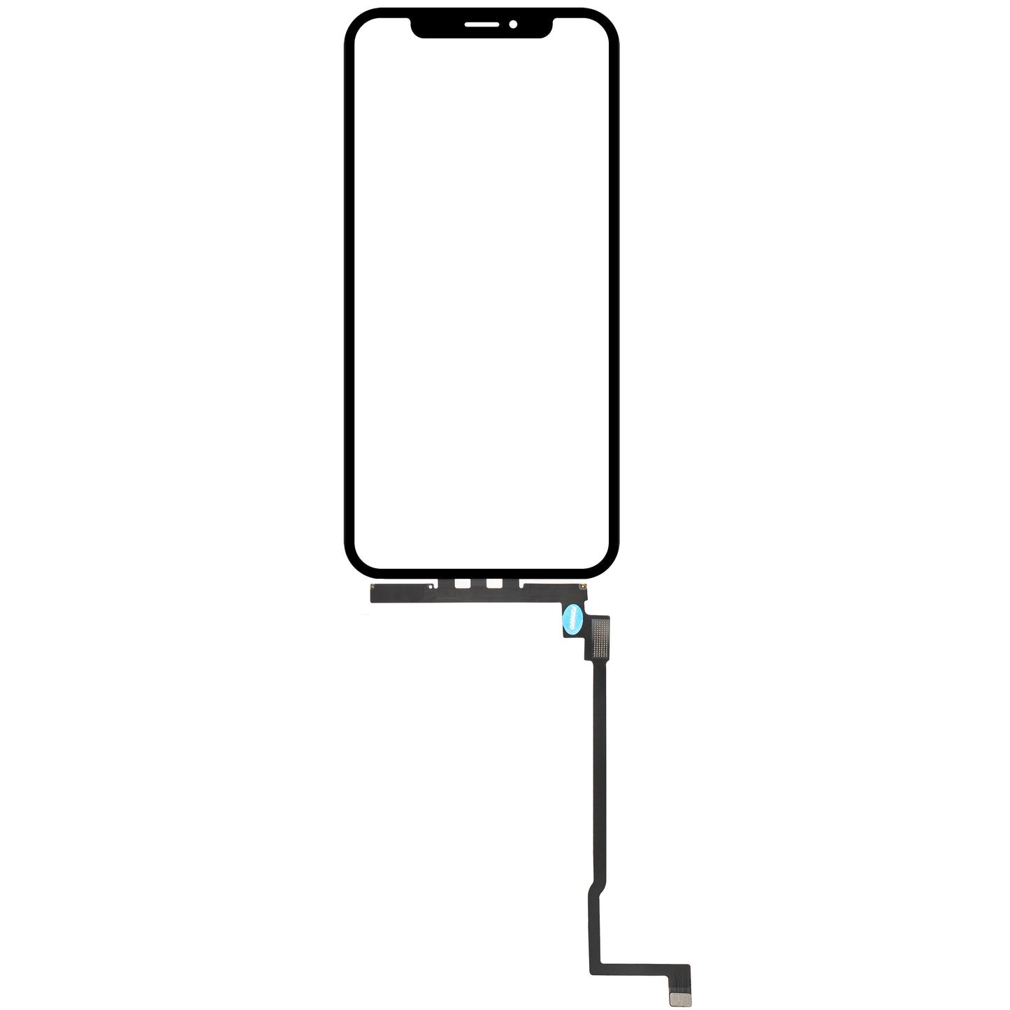 Touchscreen Forward Guard OCA für Apple iPhone 11 Pro, Schwarz
