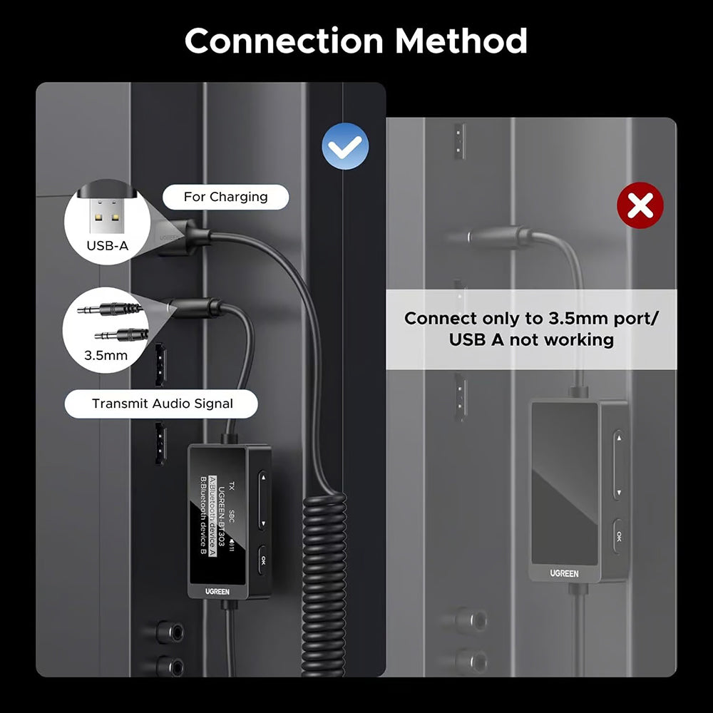 Bluetooth Transmitter / Receiver UGREEN BT303