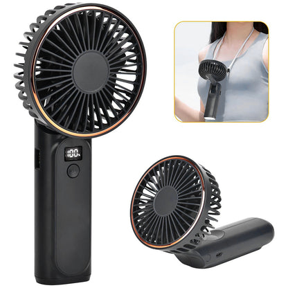 Tragbarer Ventilator Techsuit M12, Schwarz