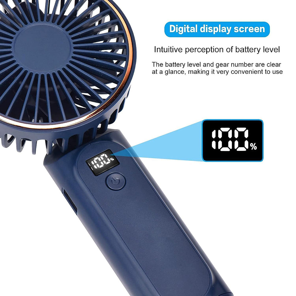 Tragbarer Ventilator Techsuit M12, Blau
