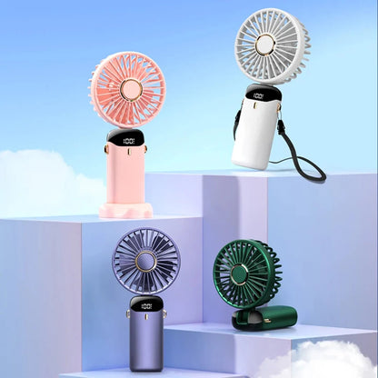 Tragbarer Ventilator Techsuit N15, Violett
