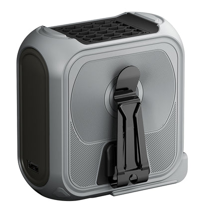 Tragbarer Ventilator Techsuit Z13 mit externem Akku 10000mAh, Grau