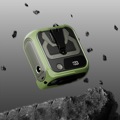 Tragbarer Ventilator Techsuit Z13 mit externem Akku 10000mAh, Grau