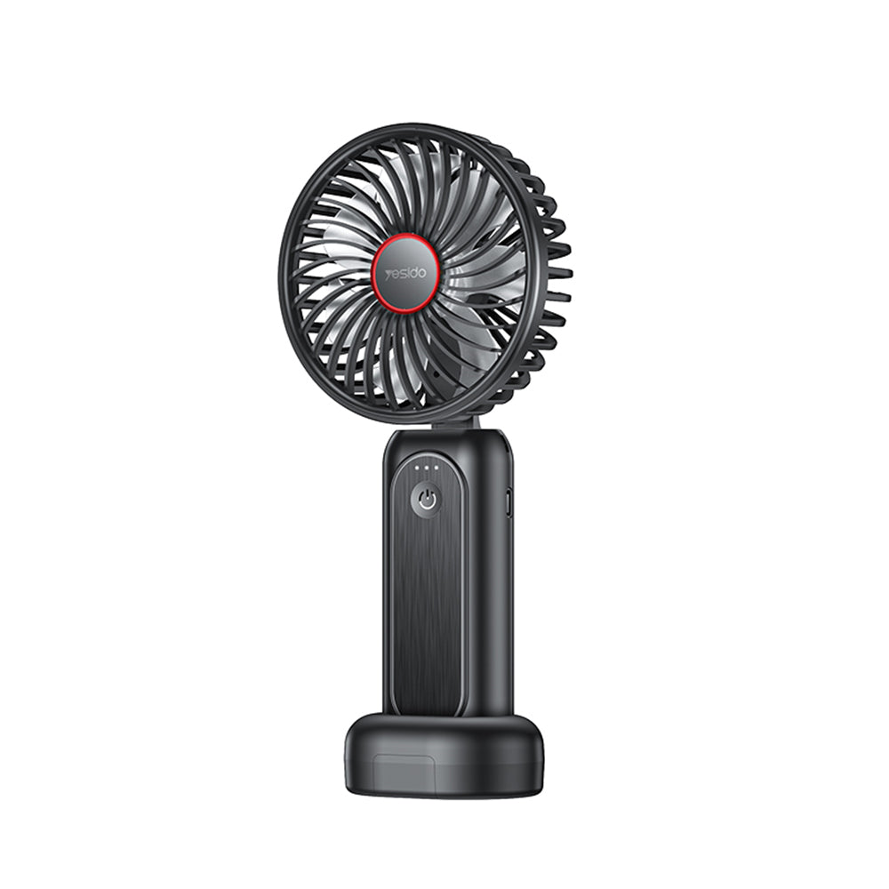 Tragbarer Ventilator Yesido YF10, Schwarz