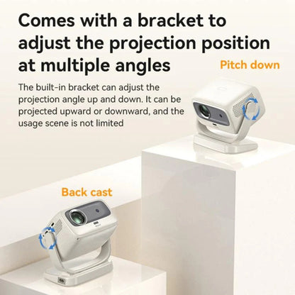 Videoprojektor Yesido TV13, 720P, 190ANSI, Android 9.0, Weiß